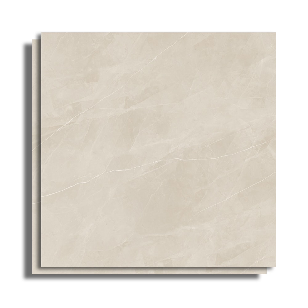 Porcelanato Acetinado 120x120cm Caixa 2,85m² Incepa Ortiz Bege Retificado - INC04DO0016