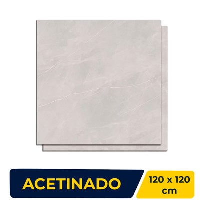 Porcelanato Acetinado 120x120cm Caixa 2,85m² Incepa Ortiz Retificado - INC04DO0013