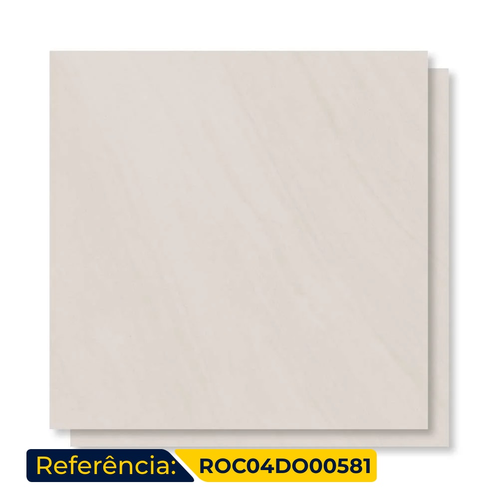 Porcelanato Acetinado 120x120cm Caixa 2,85m² Roca Boulevard Gris Retificado - ROC04DO00581
