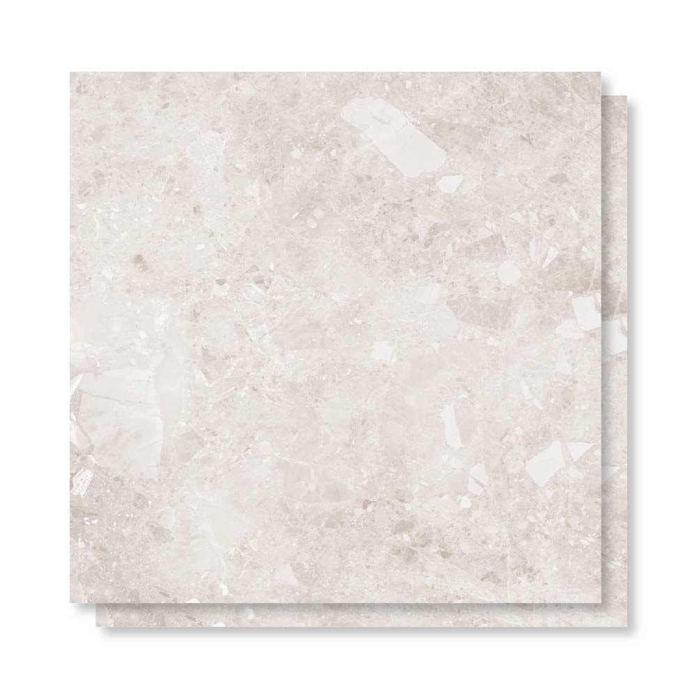 Porcelanato Acetinado 120x120cm Caixa 2,85m² Roca Ceppo Di Gre OFW Retificado - ROC04DO00571