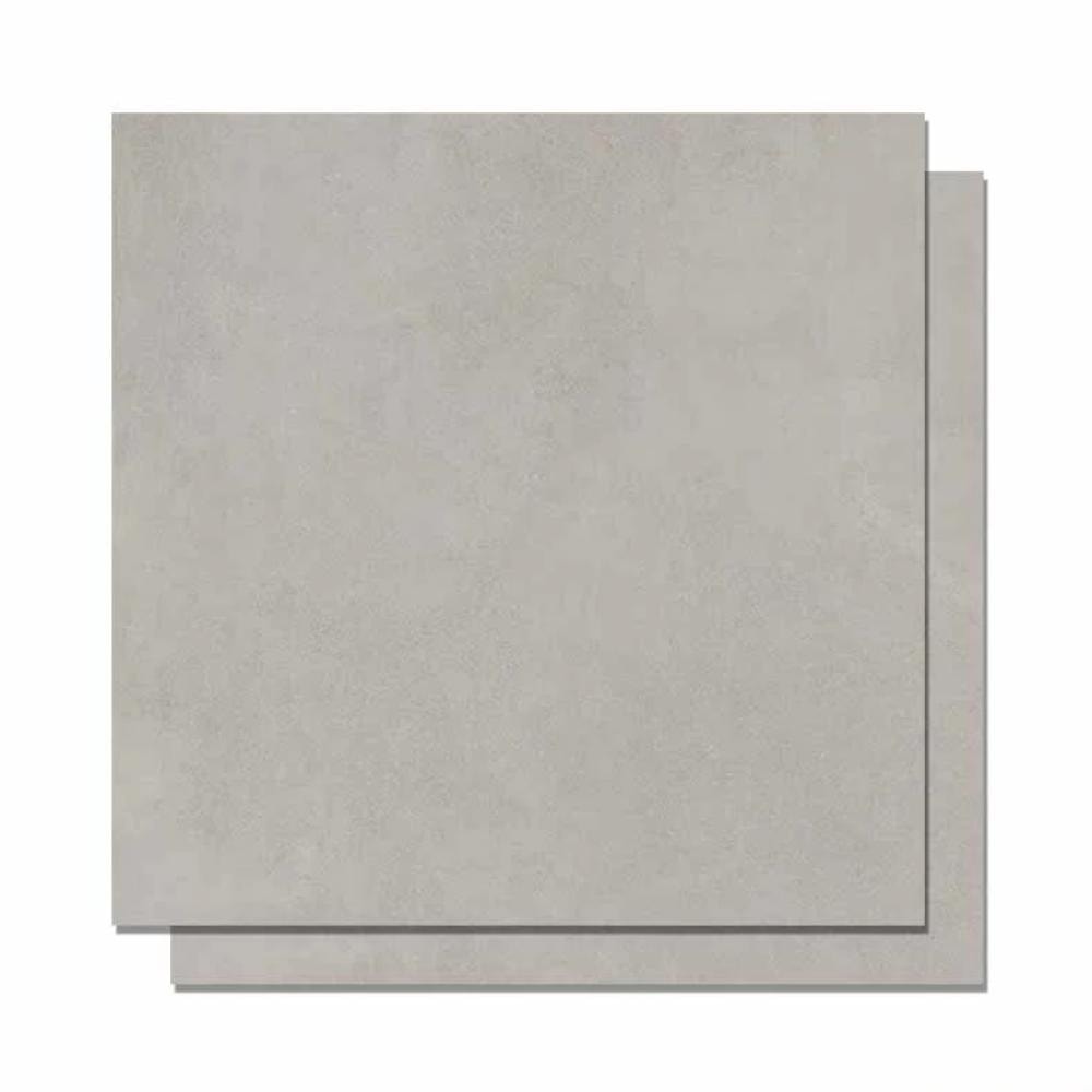 Porcelanato Acetinado 120x120cm Caixa 2,85m² Roca Concrete Gray Retificado - FOK02E8021