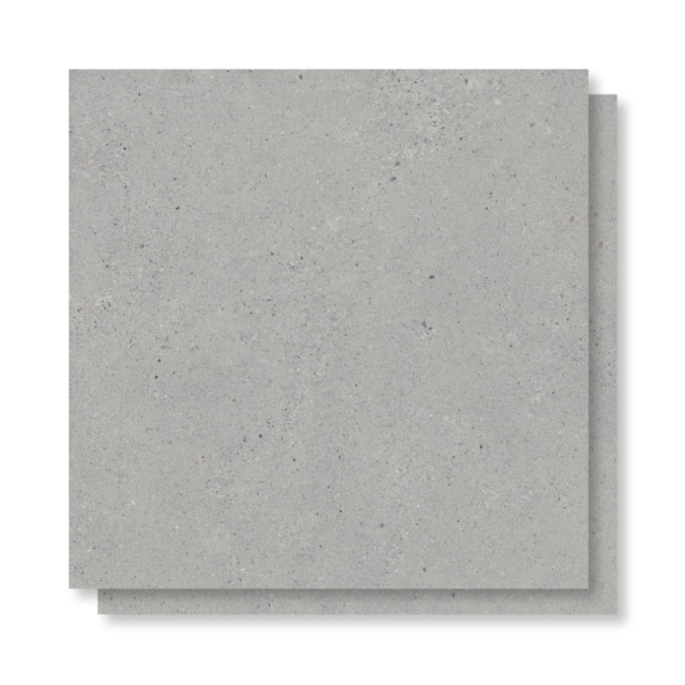 Porcelanato Acetinado 120x120cm Caixa 2,85m² Roca Kronos Concrete Retificado - ROC04DO00701