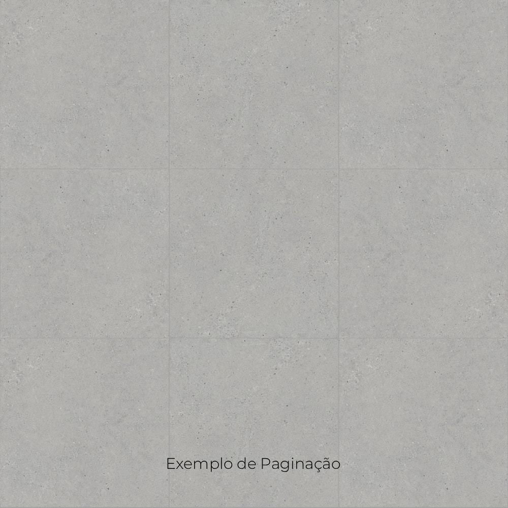 Porcelanato Acetinado 120x120cm Caixa 2,85m² Roca Kronos Concrete Retificado - ROC04DO00701