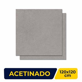 Porcelanato Acetinado 120x120cm Caixa 2,85m² Roca Limestone Retificado - FDB02E899