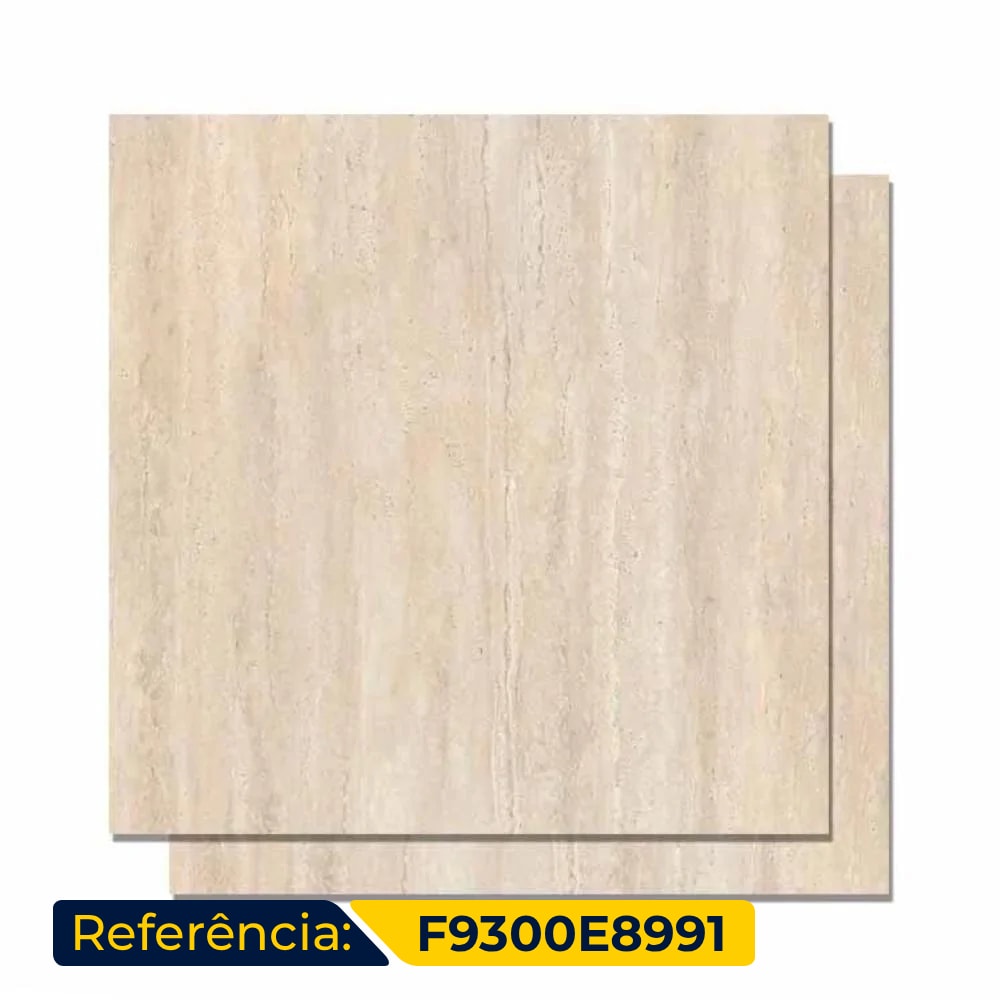 Porcelanato Acetinado 120x120cm Caixa 2,85m² Roca Navona Retificado - F9300E8991