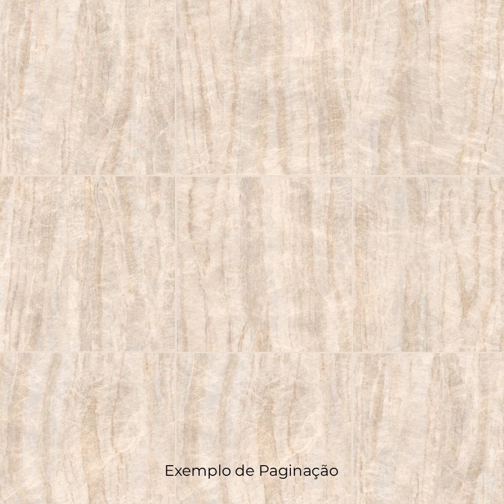 Porcelanato Acetinado 120x120cm Caixa 2,85m² Roca Taj Mahal Retificado - ROC04DO00531