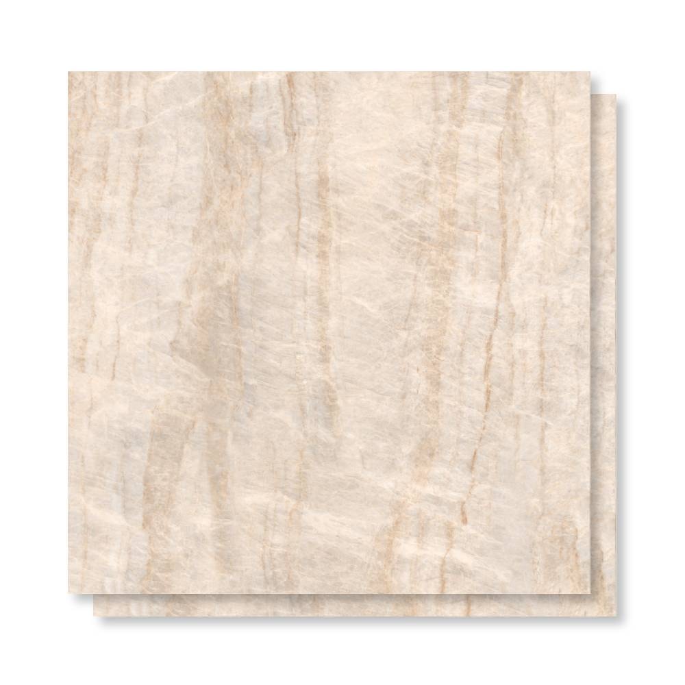 Porcelanato Acetinado 120x120cm Caixa 2,85m² Roca Taj Mahal Retificado - ROC04DO00531
