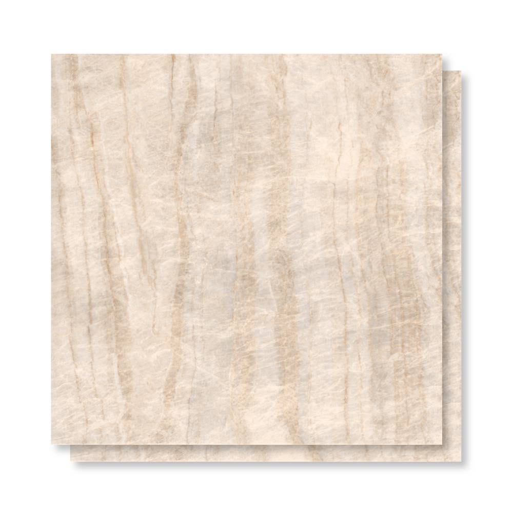 Porcelanato Acetinado 120x120cm Caixa 2,85m² Roca Taj Mahal Retificado - ROC04DO00531