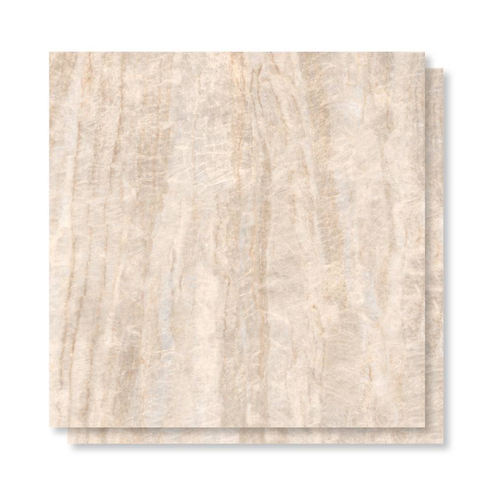 Porcelanato Acetinado 120x120cm Caixa 2,85m² Roca Taj Mahal Retificado - ROC04DO00531