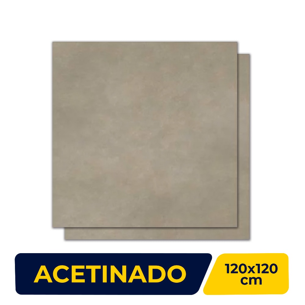 Porcelanato Acetinado 120x120cm Caixa 2,86m² Gaudi Toquio Classic Retificado - 83931