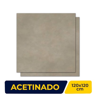 Porcelanato Acetinado 120x120cm Caixa 2,86m² Gaudi Toquio Classic Retificado - 83931