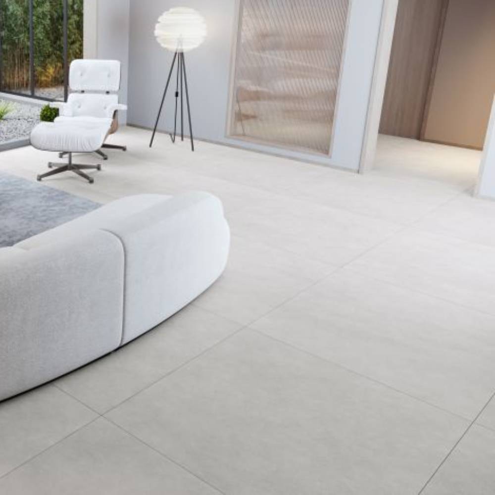 Porcelanato Acetinado 120x120cm Caixa 2,86m² Gaudi Tóquio Ice Retificado - 83951