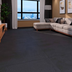 Porcelanato Acetinado 120x120cm Caixa 2,88m² Delta Monier Carbon Retificado - 2807