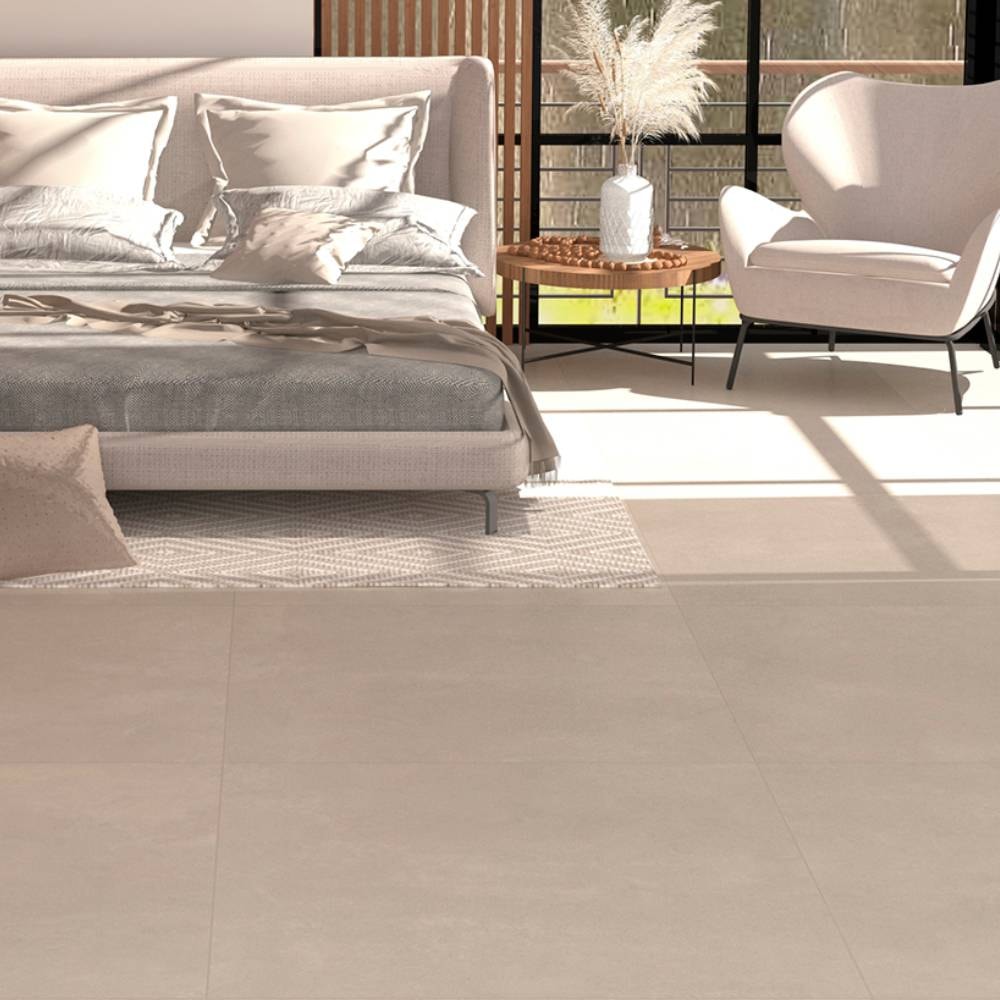 Porcelanato Acetinado 120x120cm Caixa 2,88m² Delta Obelisco Avena Soft Retificado - 3061