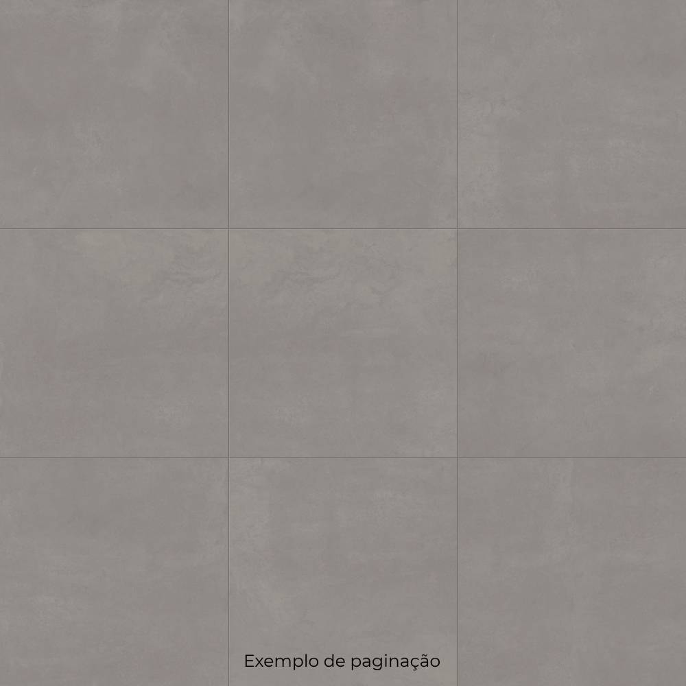 Porcelanato Acetinado 120X120cm Caixa 2,88m² Delta Obelisco Beton Retificado - 2821-A