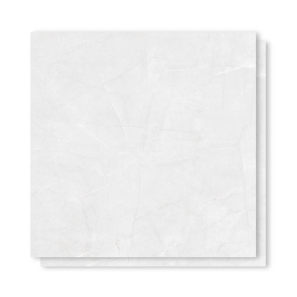 Porcelanato Acetinado 121x121cm Caixa 2,93m² Damme Pulpis White Retificado - AR24161