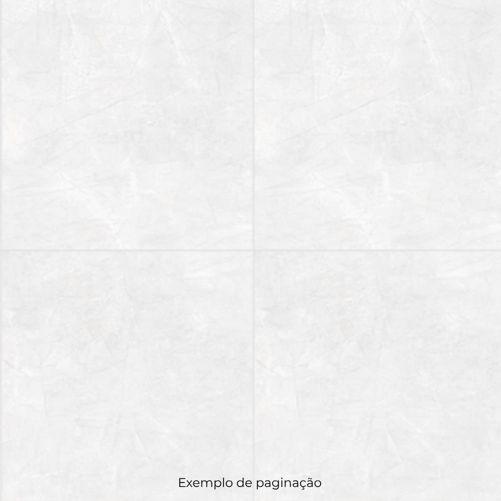 Porcelanato Acetinado 121x121cm Caixa 2,93m² Damme Pulpis White Retificado - AR24161