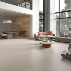 Porcelanato Acetinado 121x121cm Caixa 2,93m² Damme York Caramel Retificado - AR24191