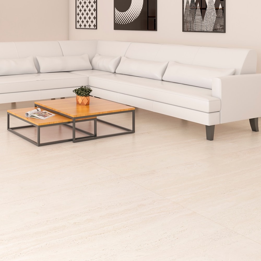 Porcelanato Acetinado 123x123 Caixa 3,03m² Villagres Colosseo Retificado - 123017