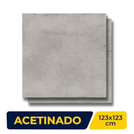 Porcelanato Acetinado 123x123cm Caixa 3,02m² Castelli Castelo de Chambord Retificado - 73000