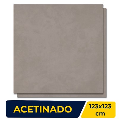 Porcelanato Acetinado 123x123cm Caixa 3,02m² Castelli Monte Saint Michez Fendi Retificado - 73003