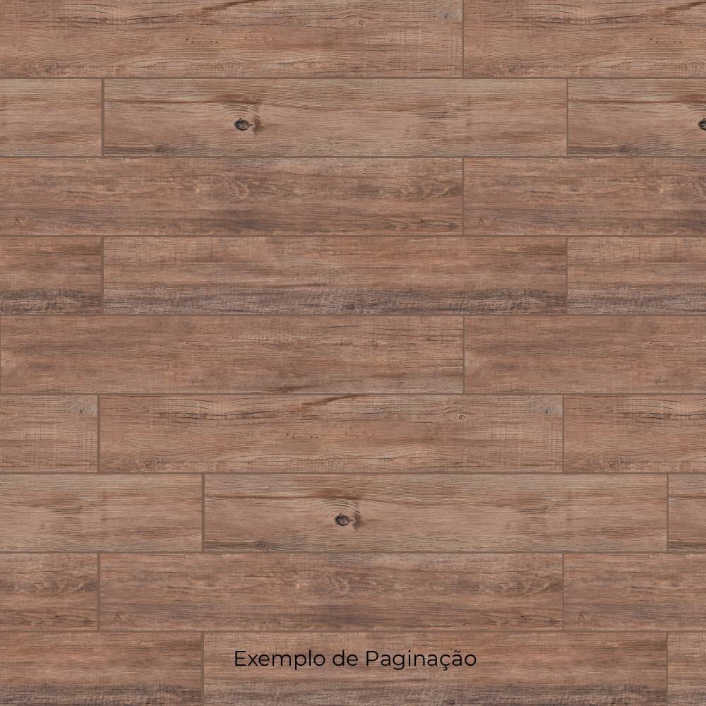 Porcelanato Acetinado 20x120cm Caixa 1,61m² Incepa Campestre Café PP Retificado - INC08FG0002A