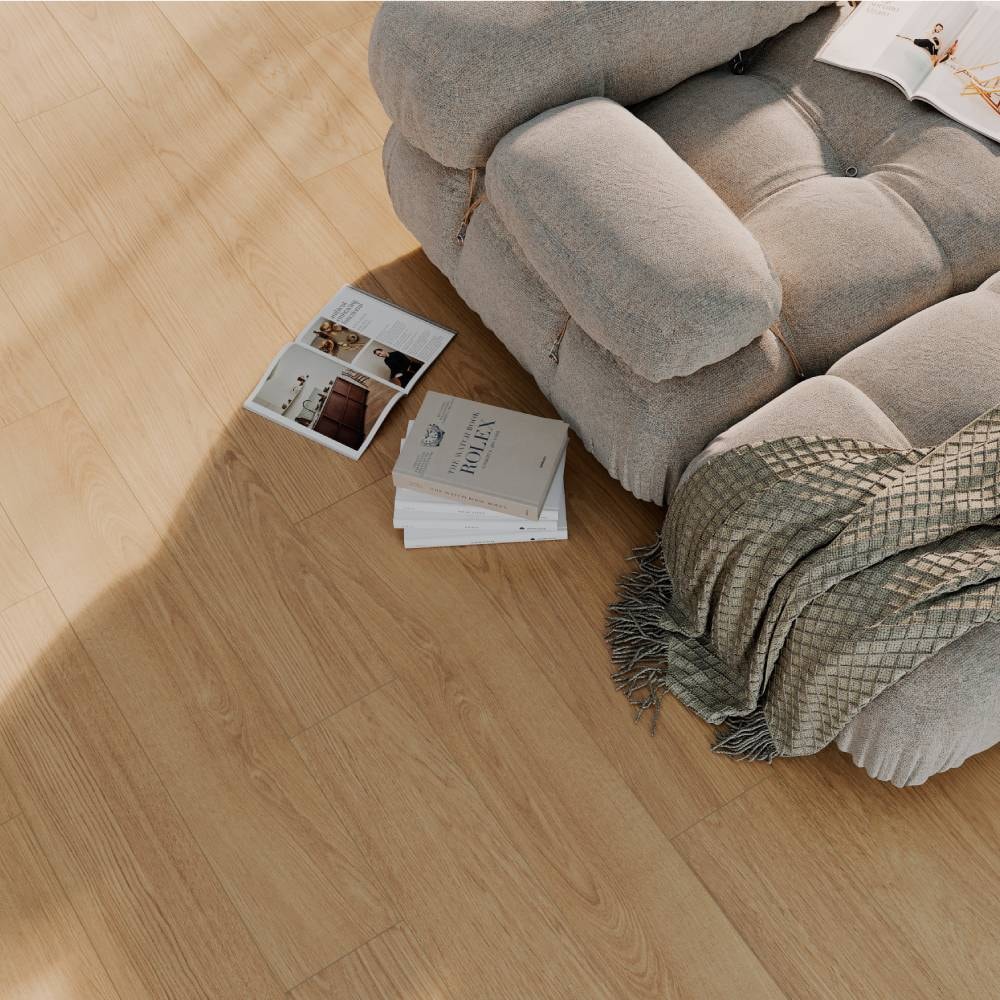 Porcelanato Acetinado 20x120cm Caixa 1,61m² Incepa Carvalho Natural PP Retificado - INC08FG0006A