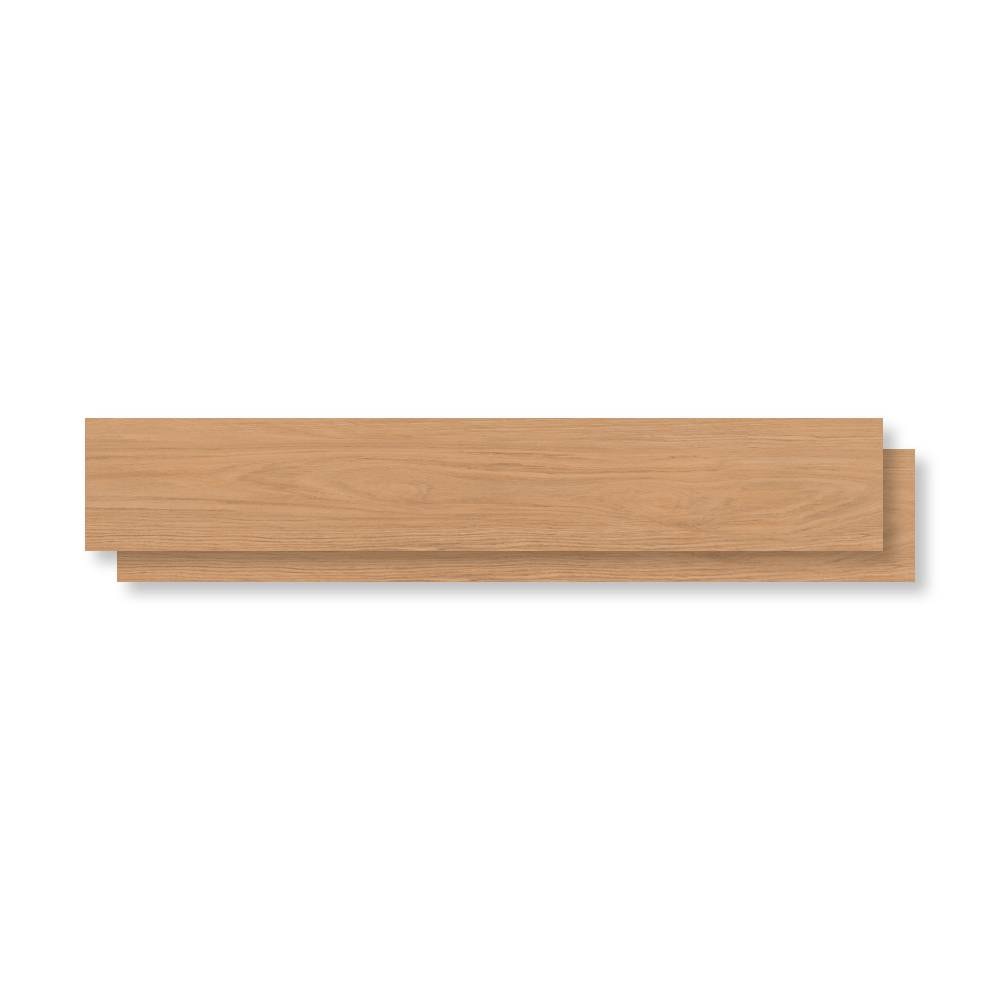 Porcelanato Acetinado 20x120cm Caixa 1,61m² Incepa Carvalho Natural PP Retificado - INC08FG0006A