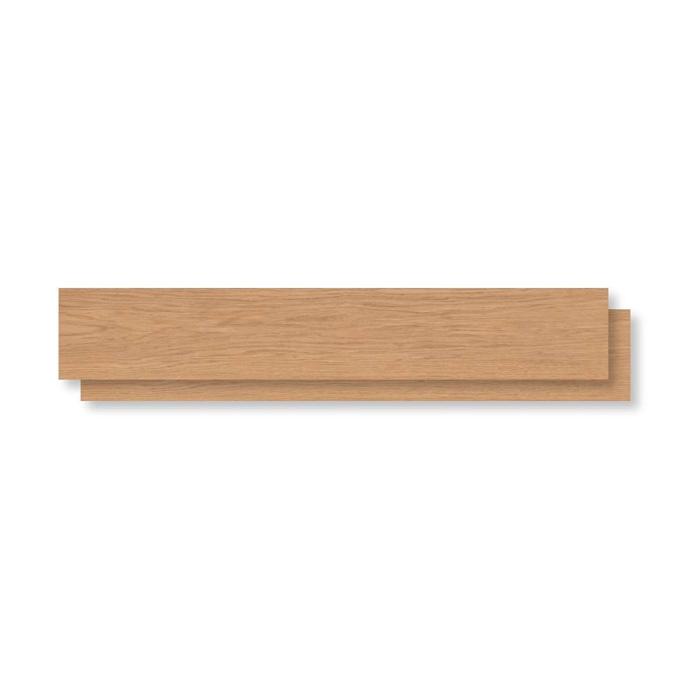 Porcelanato Acetinado 20x120cm Caixa 1,61m² Incepa Carvalho Natural PP Retificado - INC08FG0006A