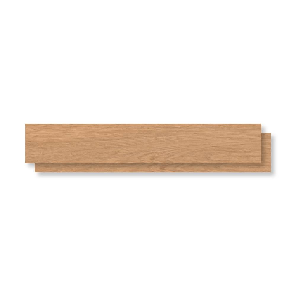 Porcelanato Acetinado 20x120cm Caixa 1,61m² Incepa Carvalho Natural PP Retificado - INC08FG0006A