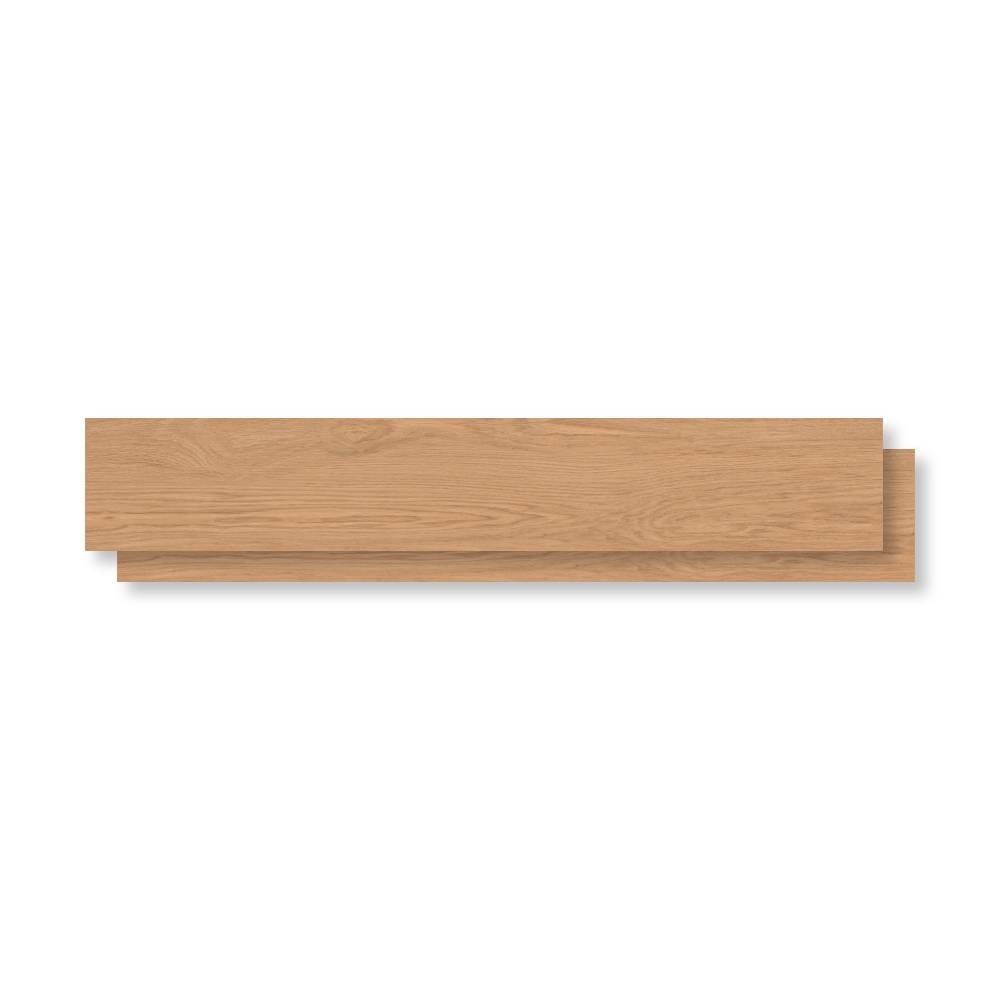 Porcelanato Acetinado 20x120cm Caixa 1,61m² Incepa Carvalho Natural PP Retificado - INC08FG0006A