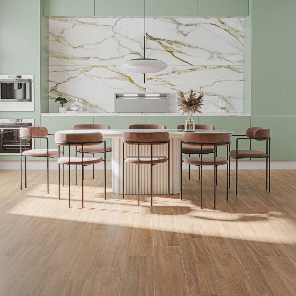 Porcelanato Acetinado 20x122cm Caixa 1,47m² Embramaco Mondavio Retificado - 120020