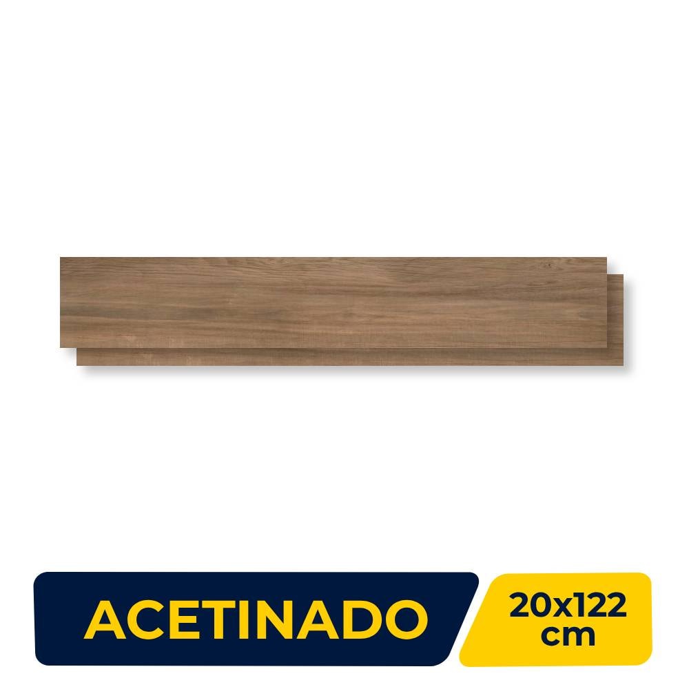 Porcelanato Acetinado 20x122cm Caixa 1,47m² Embramaco Mondavio Retificado - 120020