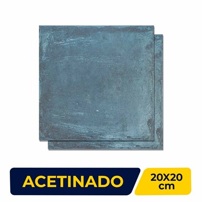 Porcelanato Acetinado 20x20cm Caixa 1,18m² Roca Maiolica Villa MT Bold - FBX01MB99
