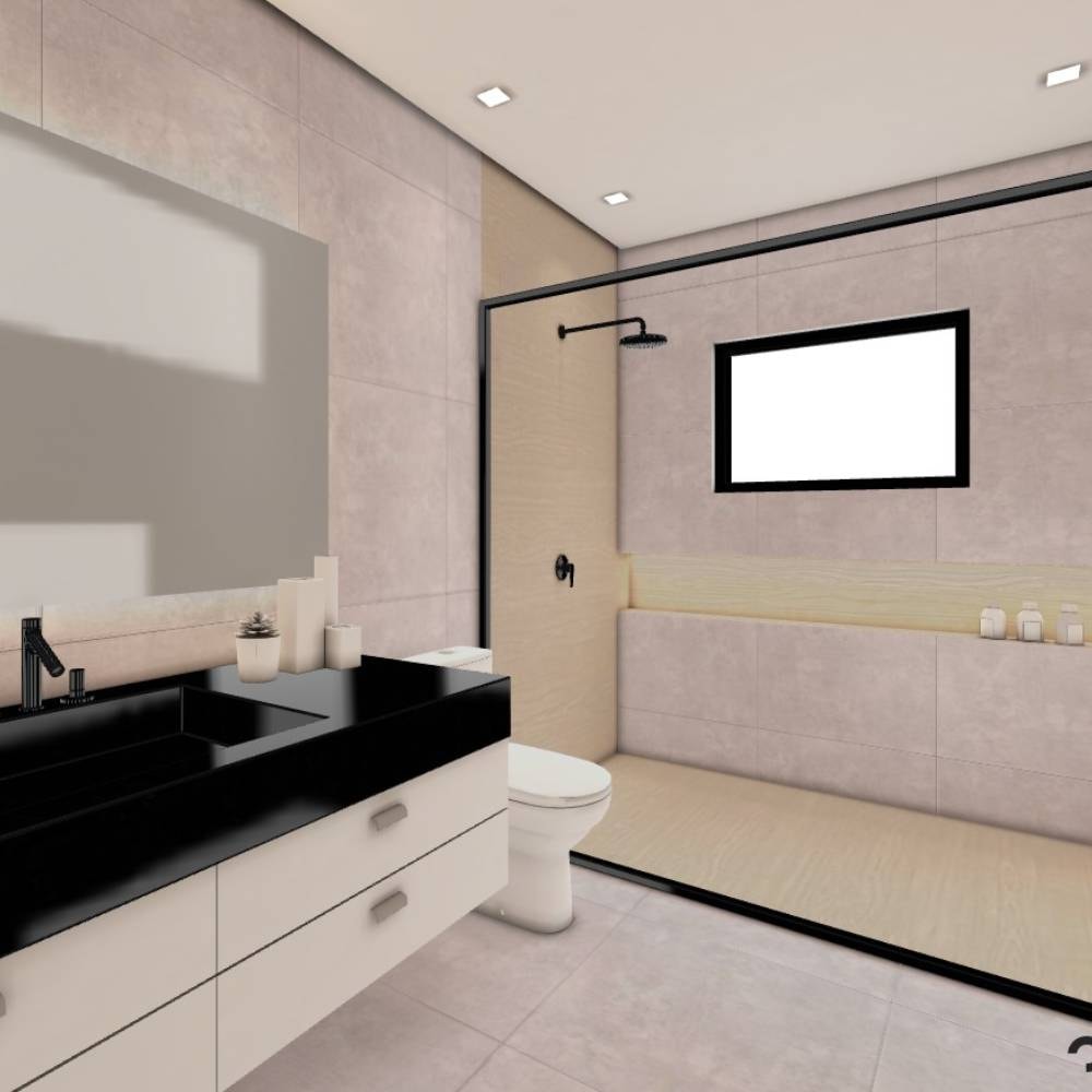 Porcelanato Acetinado 24,5x108cm Caixa 1,85m² ViaRosa Itaim Retificado - AR24119