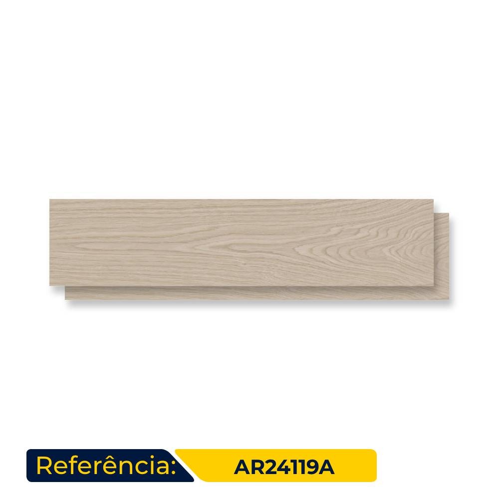 Porcelanato Acetinado 24,5x108cm Caixa 1,85m² ViaRosa Itaim Retificado - AR24119