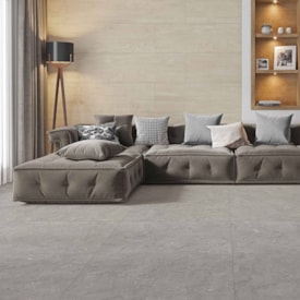 Porcelanato Acetinado 30x121cm Caixa 2,21m² Damme Yara Almond Retificado - AR30183