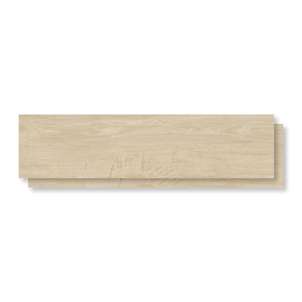 Porcelanato Acetinado 30x121cm Caixa 2,21m² Damme Yara Almond Retificado - AR30183