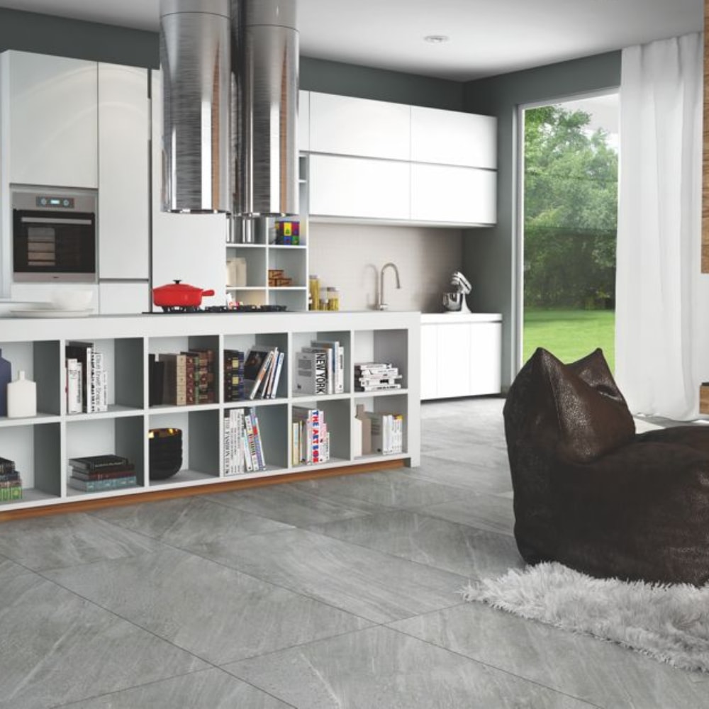 Porcelanato Acetinado 58,4x117cm Caixa 1,37m² Portinari Serena HD GR Retificado - 57075