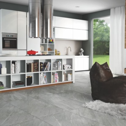 Porcelanato Acetinado 58,4x117cm Caixa 1,37m² Portinari Serena HD GR Retificado - 57075