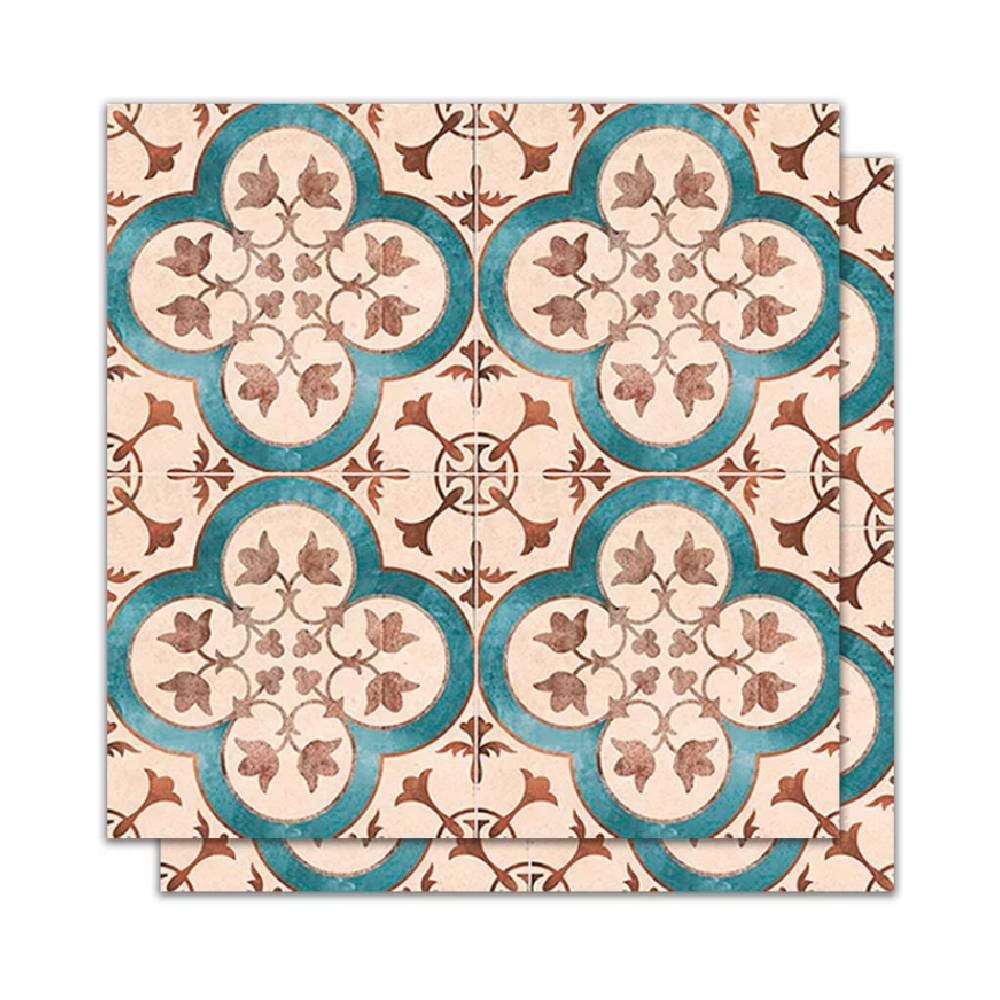 Porcelanato Acetinado 58,4x58,4cm Caixa 1,70m² Ceusa Ladril Mediterrâneo Retificado - 5062590