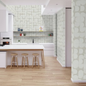 Porcelanato Acetinado 58,4x58,4cm Caixa 1,70m² Ceusa Lapa WH Retificado - 5062743