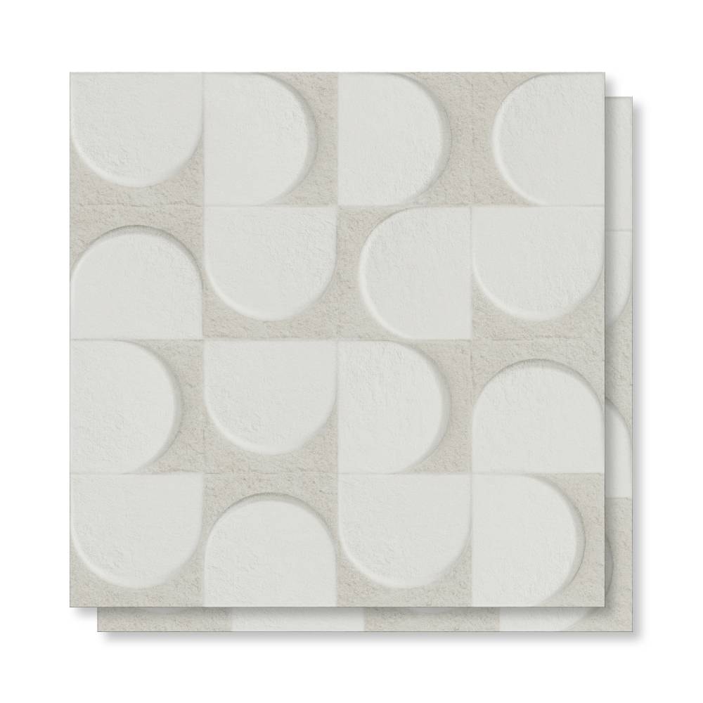 Porcelanato Acetinado 58,4x58,4cm Caixa 1,70m² Ceusa Lapa WH Retificado - 5062743