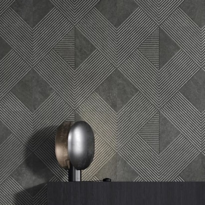 Porcelanato Acetinado 58,4x58,4cm Caixa 1,70m² Portinari Monte Etna Decor DGR Retificado - 62275