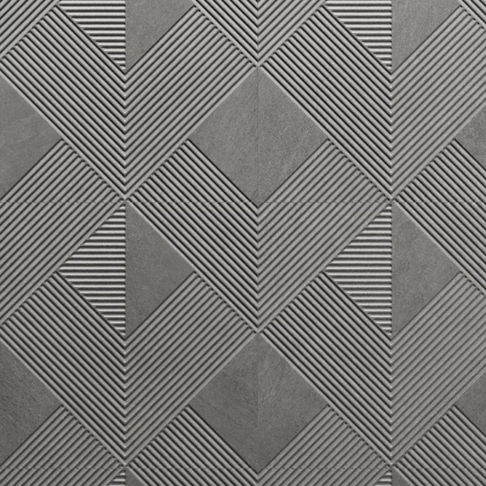 Porcelanato Acetinado 58,4x58,4cm Caixa 1,70m² Portinari Monte Etna Decor DGR Retificado - 62275