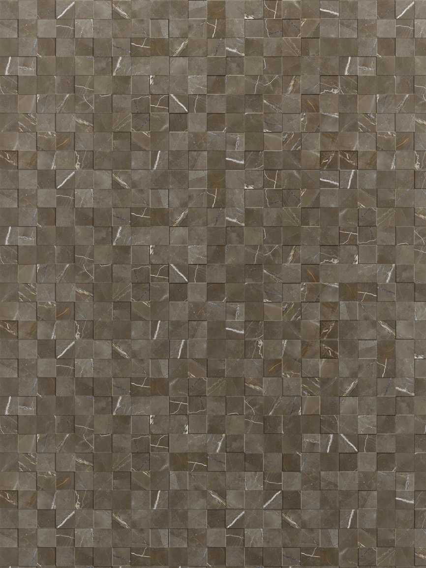 Porcelanato Acetinado 58,4x58,4cm Caixa 1,70m² Portinari Simetria Marble BW Retificado - 6060238