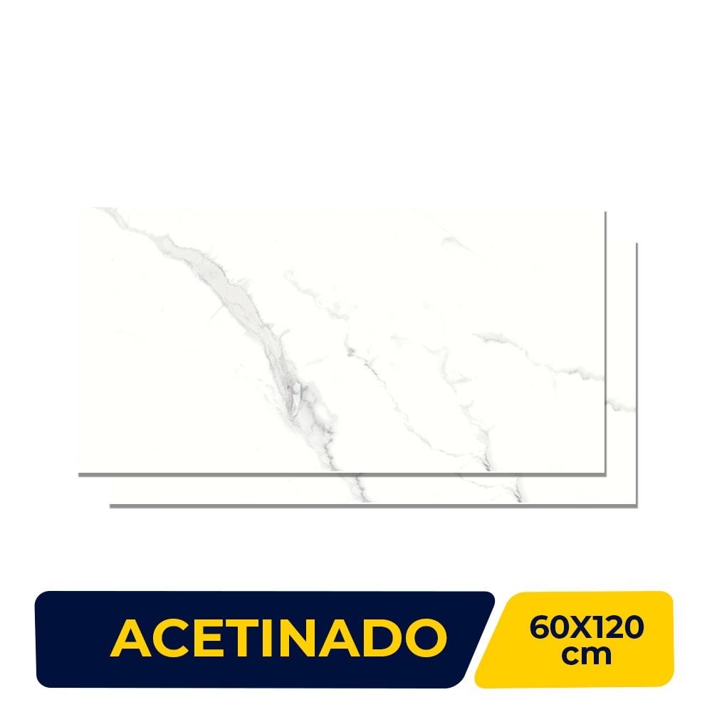 Porcelanato Acetinado 60x120cm Caixa 2,13m² Incepa Venatino Retificado - INC08DB0003