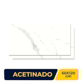 Porcelanato Acetinado 60x120cm Caixa 2,13m² Incepa Venatino Retificado - INC08DB0003