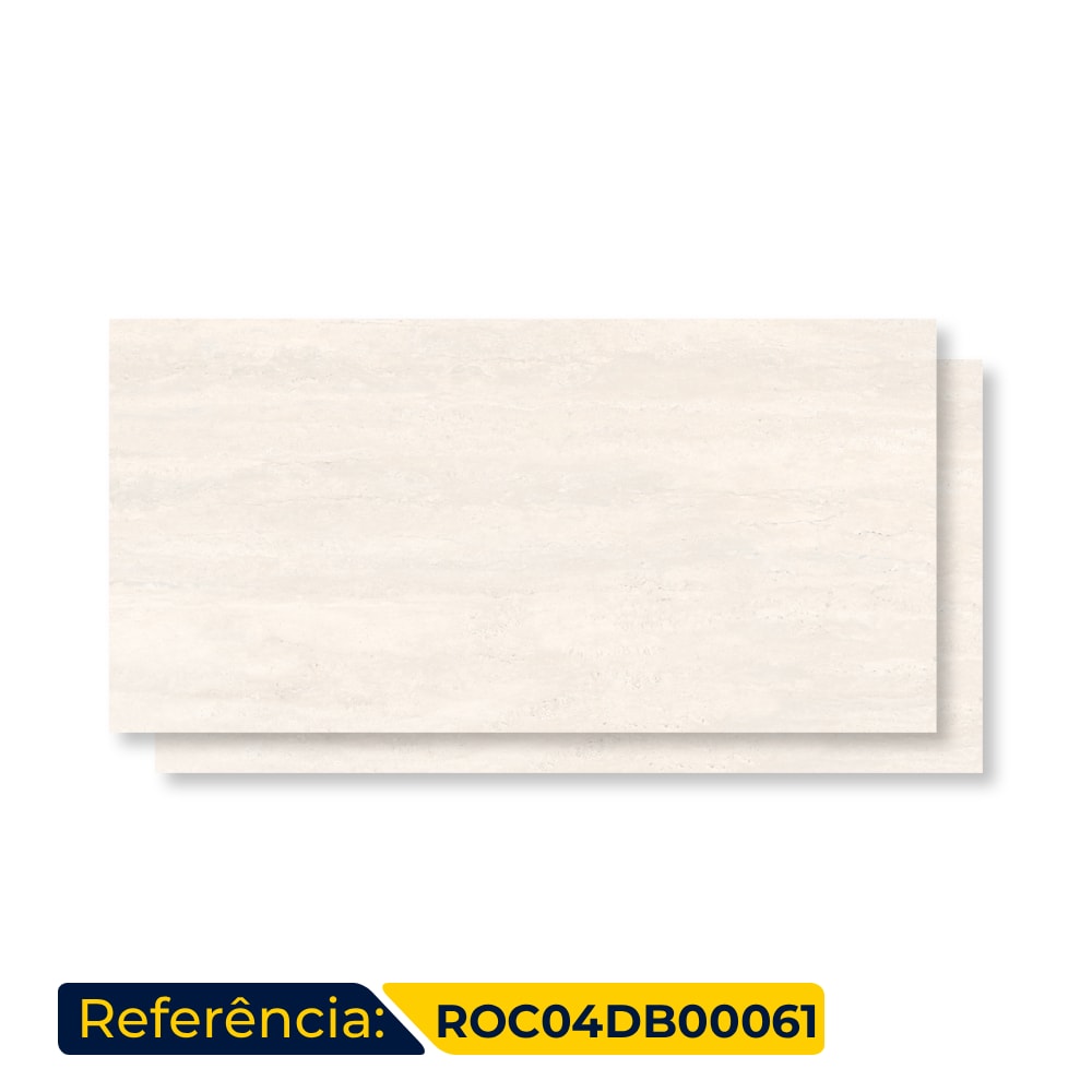 Porcelanato Acetinado 60x120cm Caixa 2,13m² Roca Navona Natural Retificado - ROC04DB00061