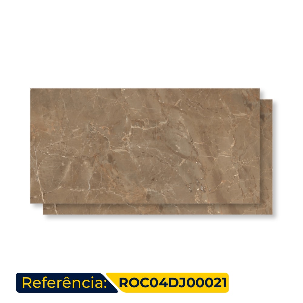 Porcelanato Acetinado 60x120cm Caixa 2,13m² Roca Sorrento Retificado - ROC04DJ00021